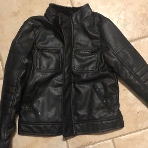 Boys leather jacket